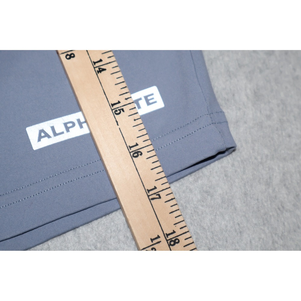 Alphalete Shorts Mens Medium Gray LDB MORE 1502 Activewear Athletic Gym - Picture 5 of 10